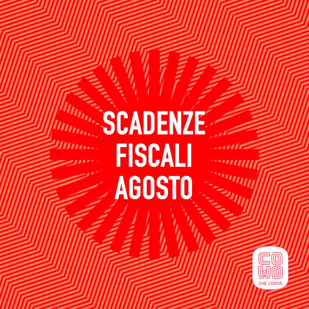 scadenze fiscali agosto 2024